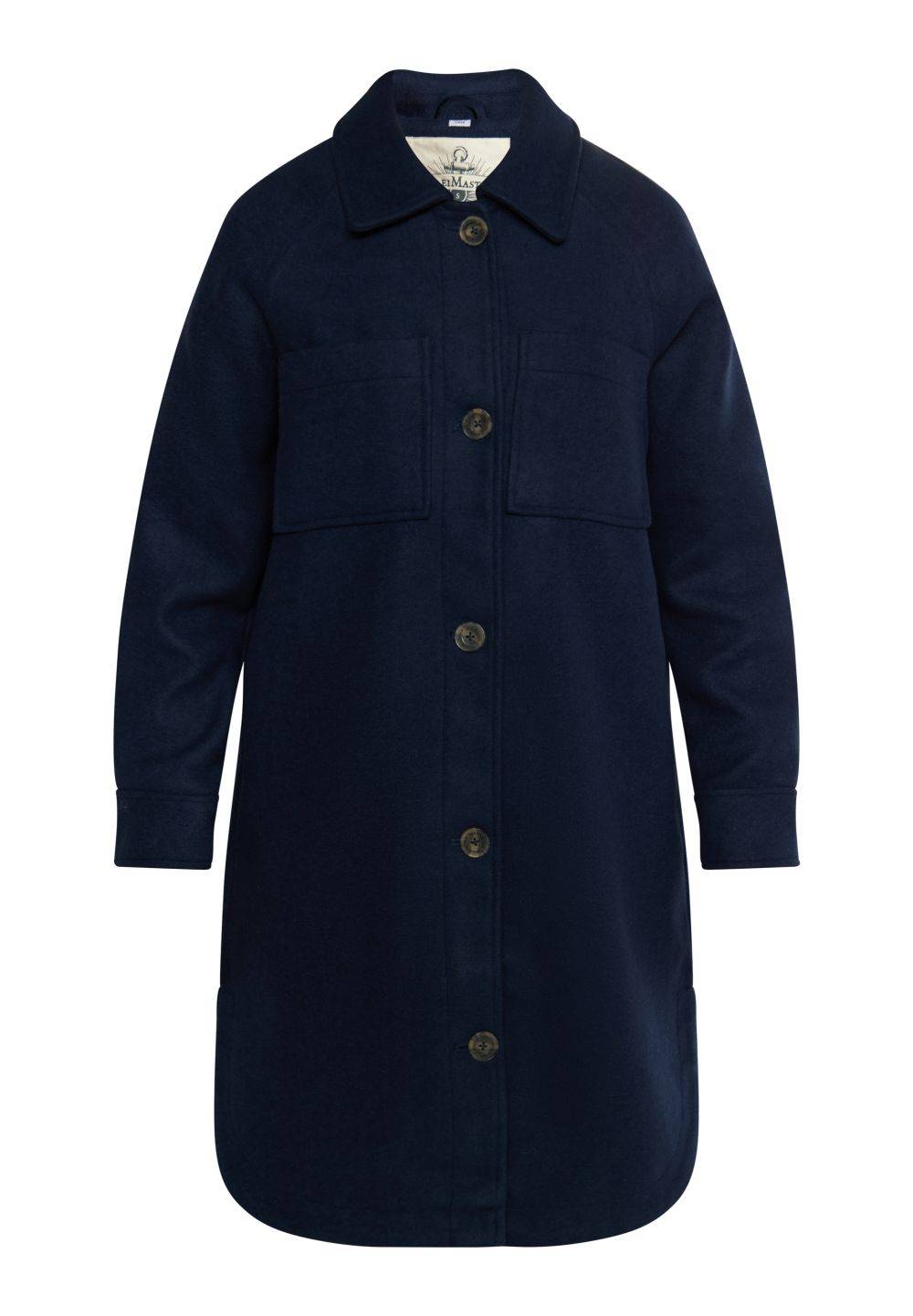 Schmuddelwedda DreiMaster Vintage Übergangsjacke Aus Wollgemisch