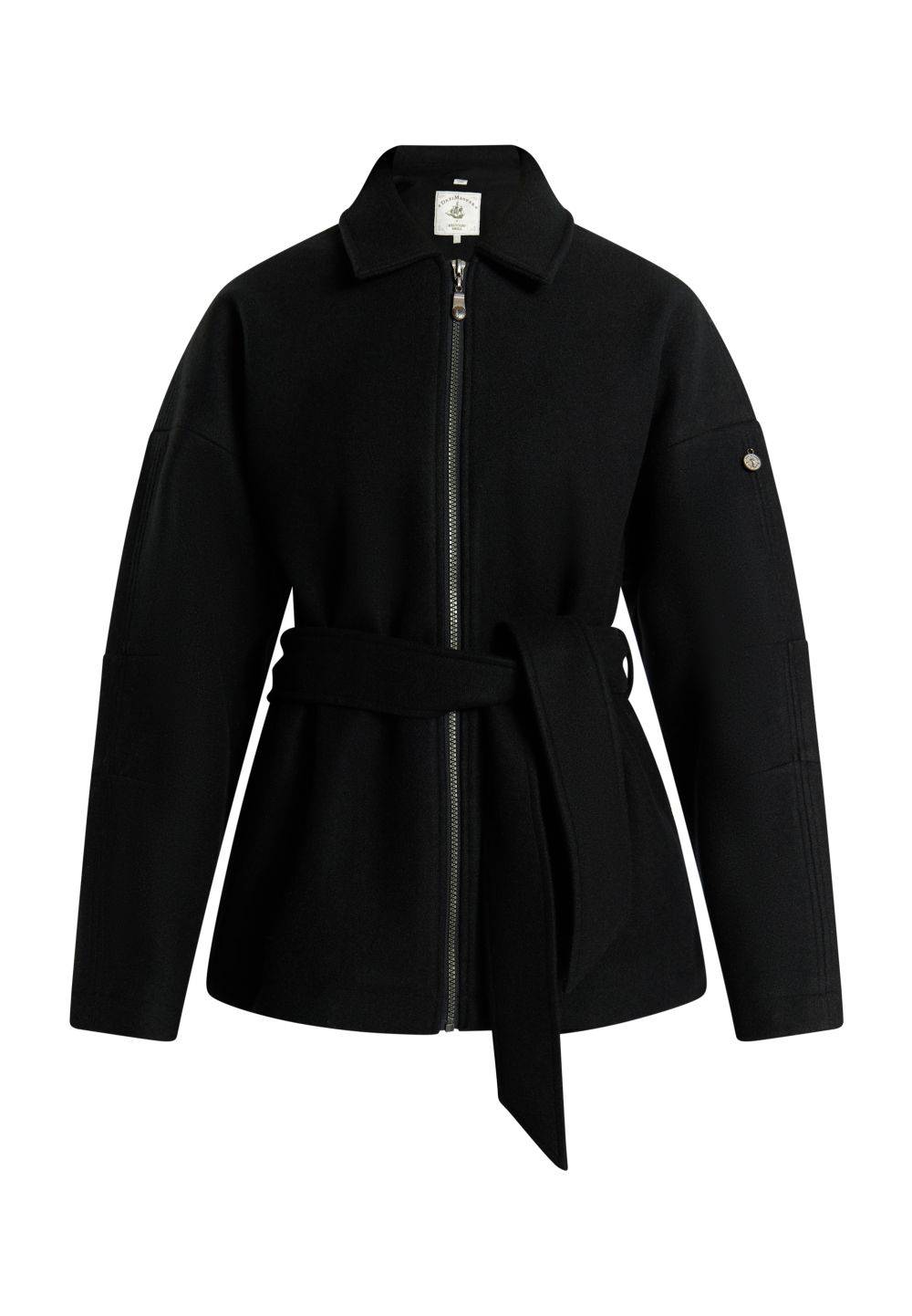 Schmuddelwedda DreiMaster Vintage Übergangsjacke In Wolloptik