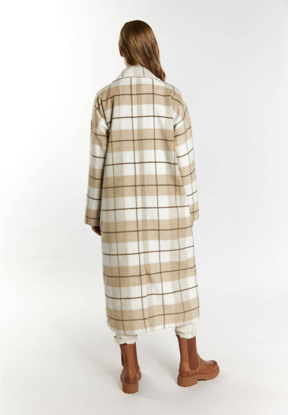 Schmuddelwedda DreiMaster Vintage Übergangsmantel Im Karo-Design