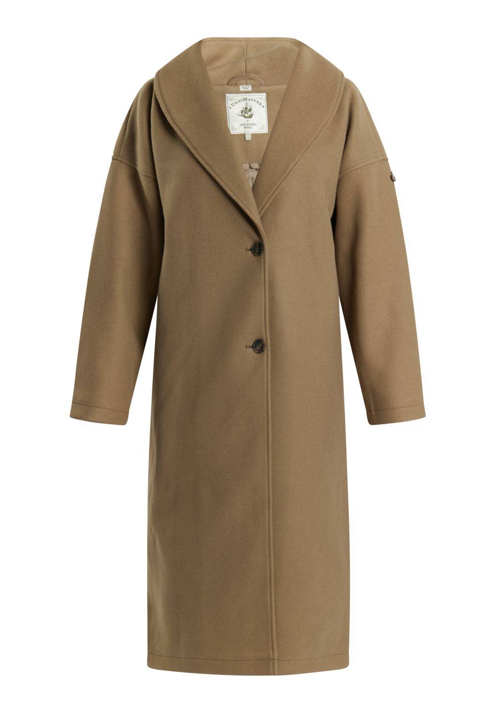 Schmuddelwedda DreiMaster Vintage Übergangsmantel In Wolloptik