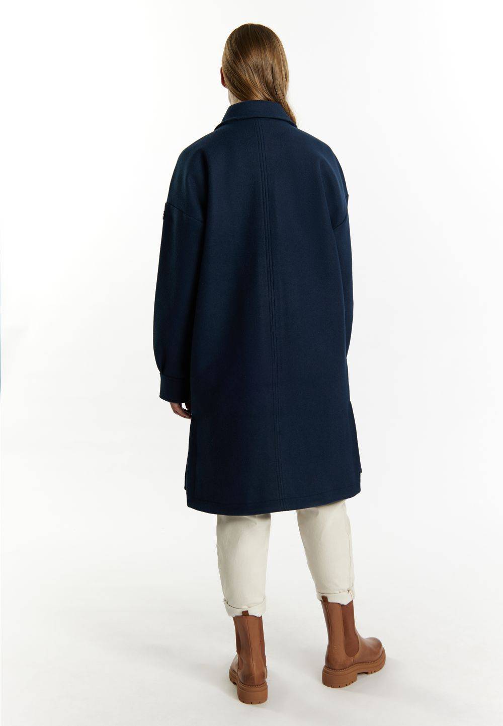 Schmuddelwedda DreiMaster Vintage Übergangsmantel in Wolloptik