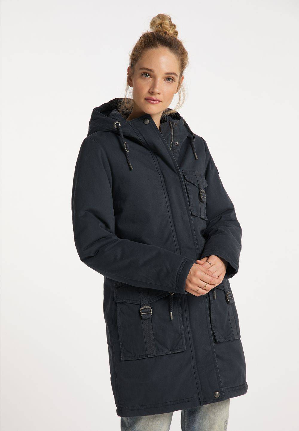 Schmuddelwedda DreiMaster Vintage Wattierter Winterparka