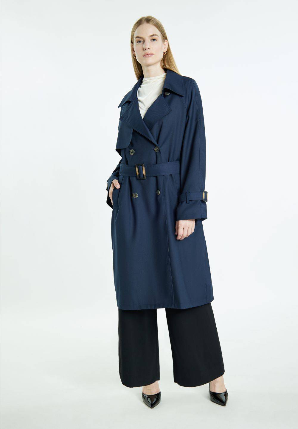 Schmuddelwedda DreiMaster Klassik Trenchcoat