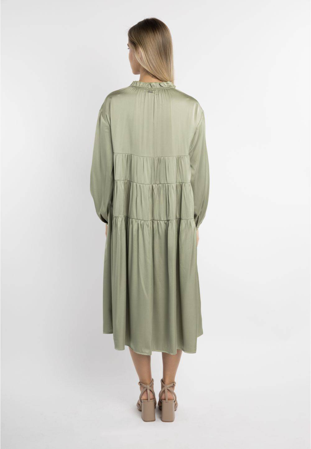 Schmuddelwedda DreiMaster Klassik Weites Midikleid