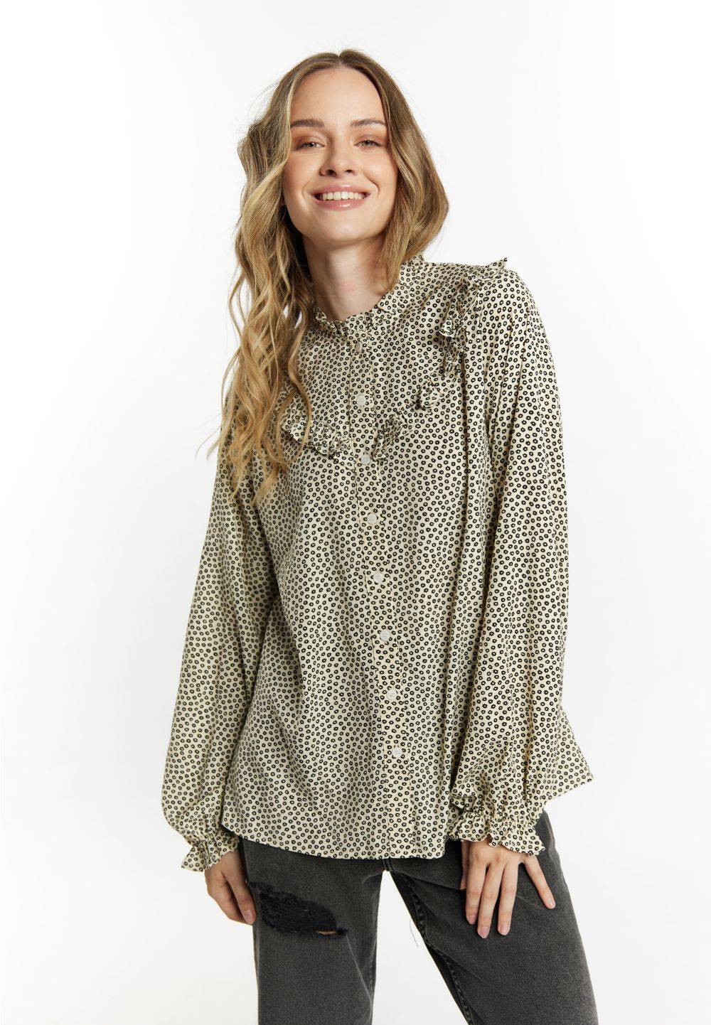 Schmuddelwedda DreiMaster Vintage Langarmbluse