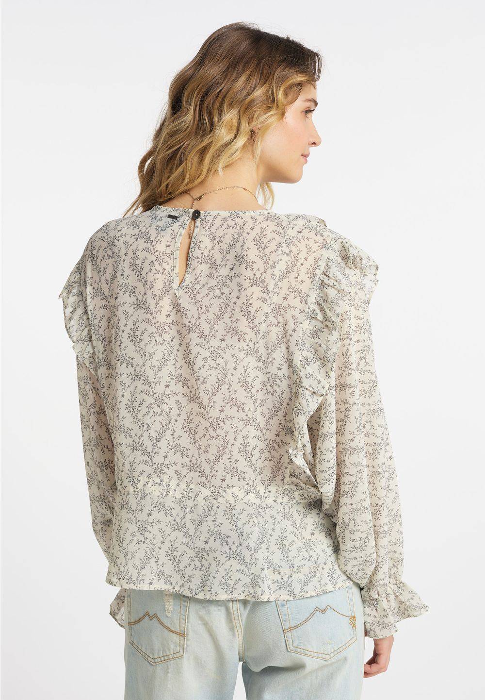 Schmuddelwedda DreiMaster Vintage Langarmbluse