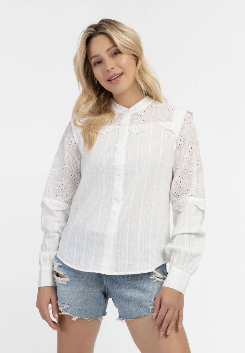 Schmuddelwedda DreiMaster Vintage Langarmbluse