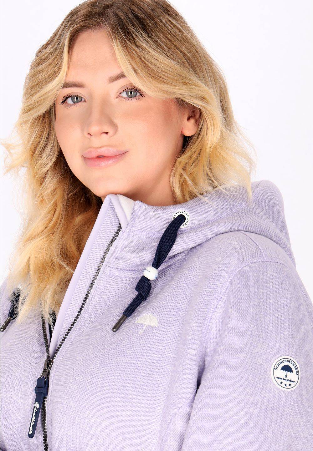 Schmuddelwedda Schmuddelwedda Plus Size Strickfleecejacke