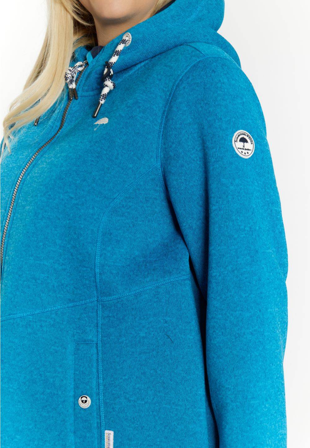 Schmuddelwedda Schmuddelwedda Plus Size Strickfleecejacke