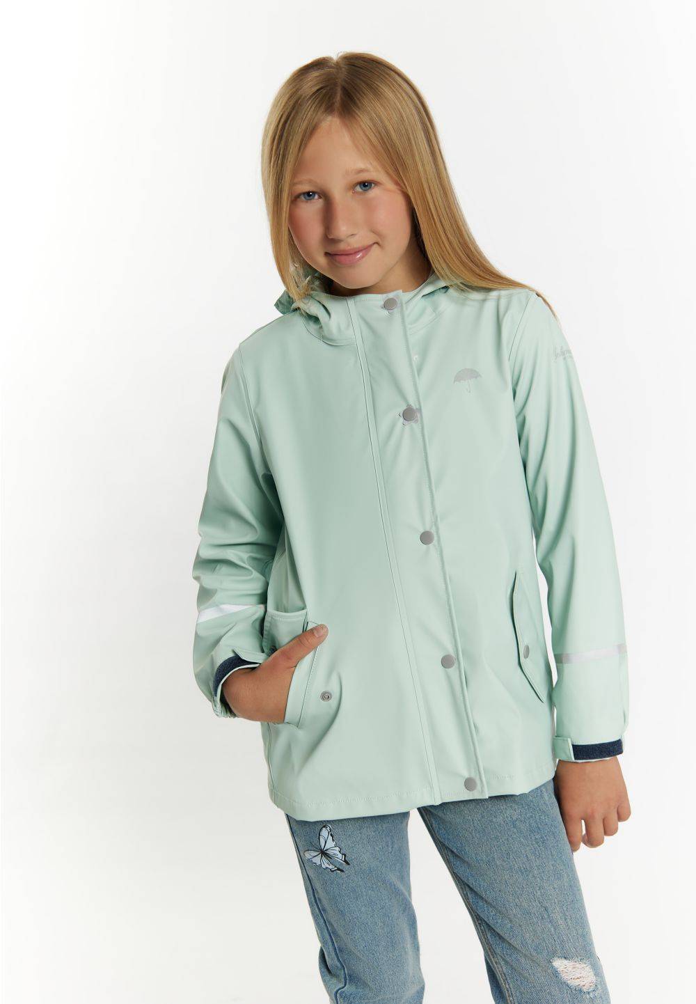 Schmuddelwedda Schmuddelwedda Regenjacke aus recyceltem Material