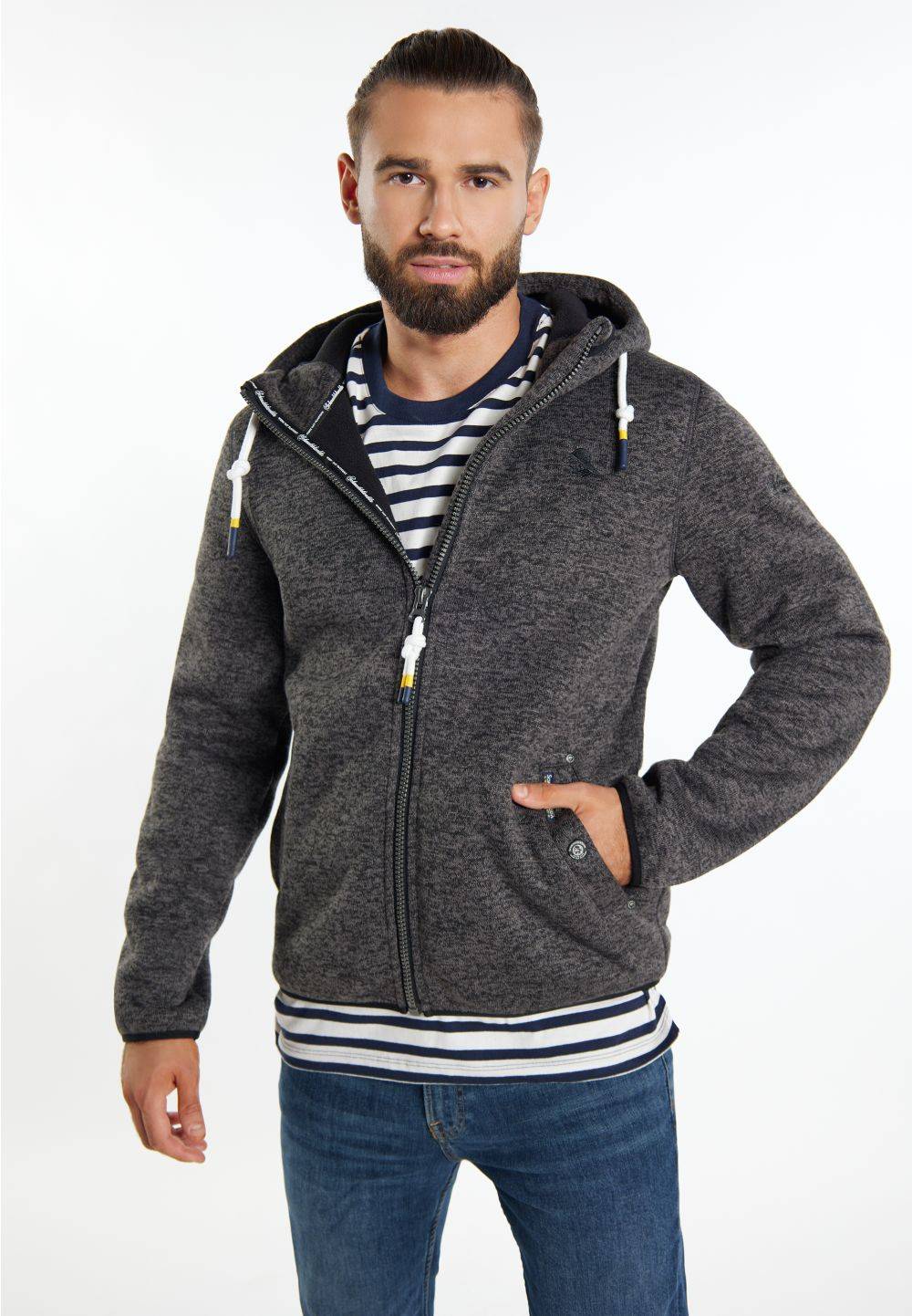 Schmuddelwedda Schmuddelwedda Strickfleeceblouson