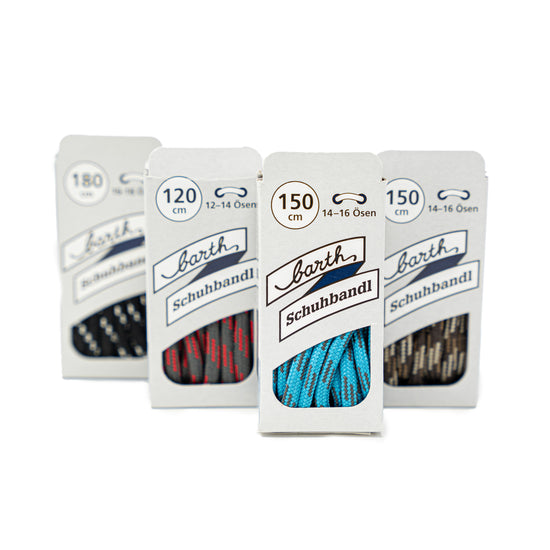 Schuhwerk Schwangau Barth Schnürsenkel Bergsport Halbrund