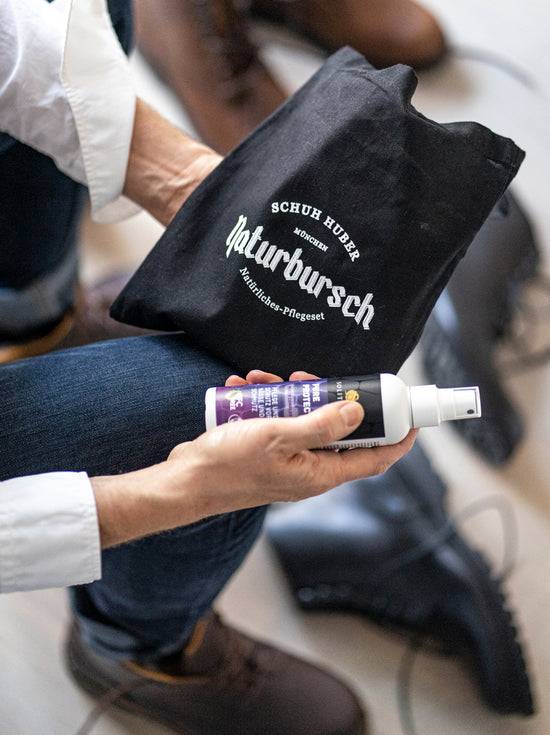 Schuhwerk Schwangau Naturbursch Natürliches-Pflegeset