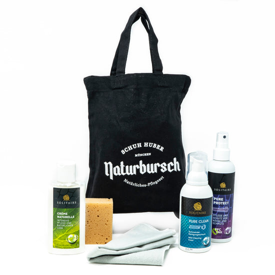 Schuhwerk Schwangau Naturbursch Natürliches-Pflegeset