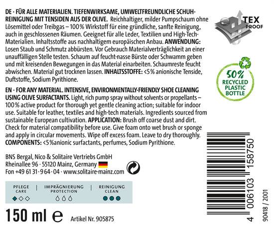 Schuhwerk Schwangau Solitaire Ecco Care Pure Clean