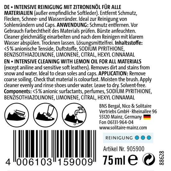 Schuhwerk Schwangau Solitaire Sneaker Cleaner