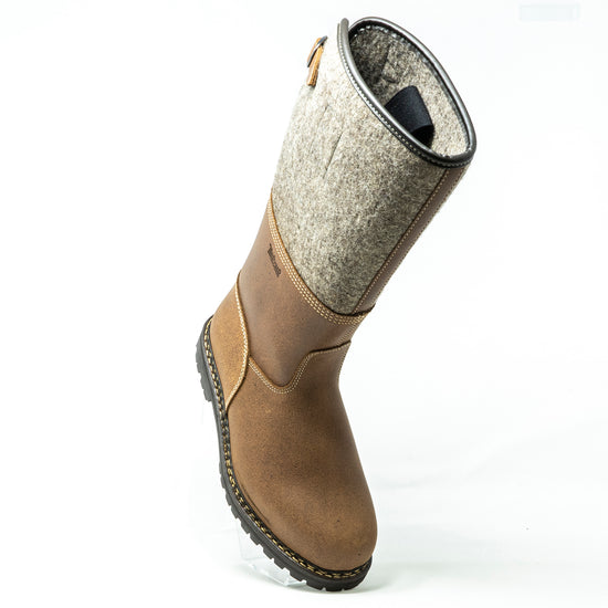 Schuhwerk Schwangau Trabert Filzstiefel Natur (Unisex)