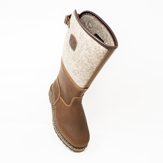 Schuhwerk Schwangau Trabert Filzstiefel Natur (Unisex) AW Branding