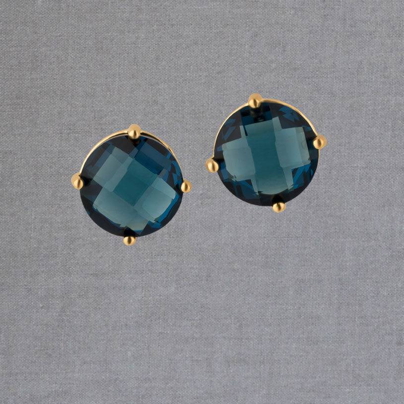 SchwesterSchwester Funkelnde dunkelblaue Ohrstecker von Janne v. d. Heide