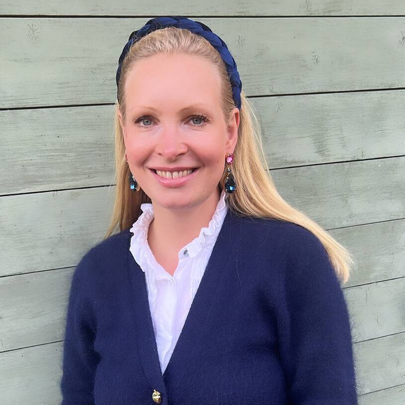 SchwesterSchwester Funkelnde Ohrstecker Mit Glas-Kristallen In Pink Und Dunkelblau