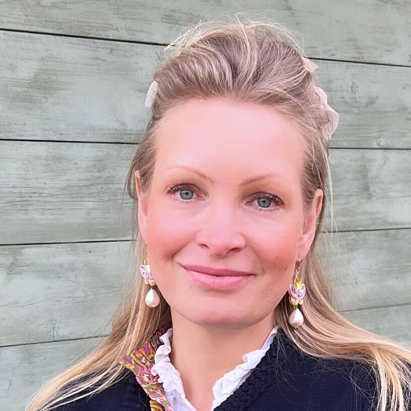 SchwesterSchwester Schöne Soutache-Ohrhänger In Flieder Und Gelb Mit Baumwolltropfen