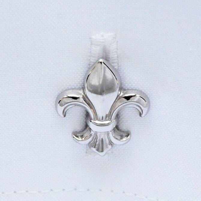 SchwesterSchwester Manschettenknöpfe Silber Lilie