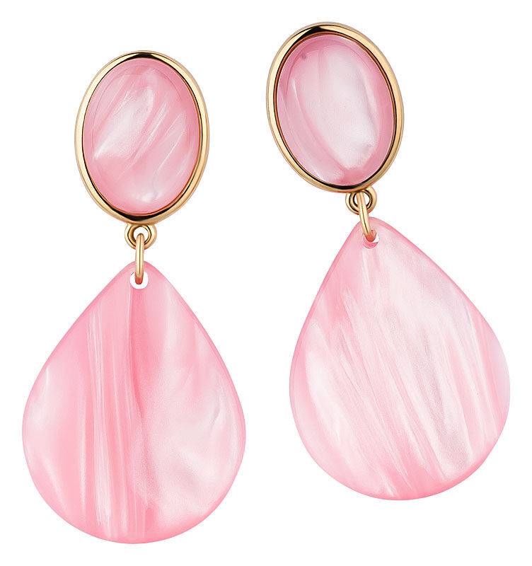 SchwesterSchwester Tropfen-Ohrringe In Rosa Von AmuseToi