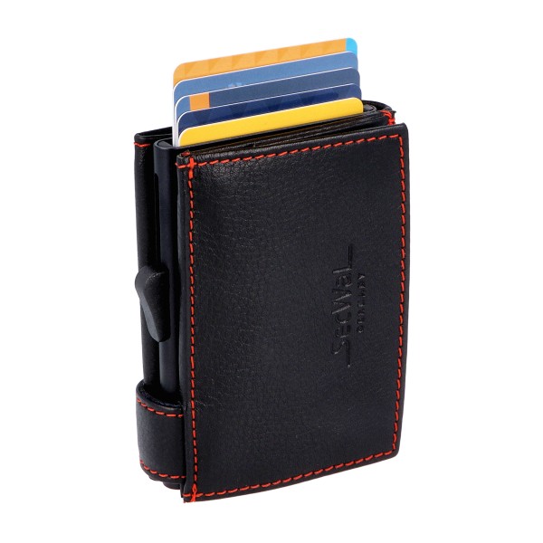 SecWal SecWal Kartenetui mit Münzfach Wiener Schachtel SecWal SecWal Kartenetui mit Münzfach Wiener Schachtel