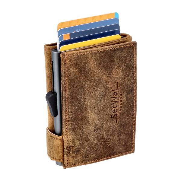 SecWal SecWal Kartenetui mit Münzfach Wiener Schachtel SecWal SecWal Kartenetui mit Münzfach Wiener Schachtel