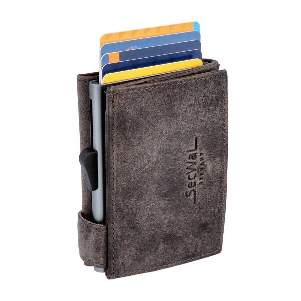 SecWal SecWal Kartenetui mit Münzfach Wiener Schachtel SecWal SecWal Kartenetui mit Münzfach Wiener Schachtel