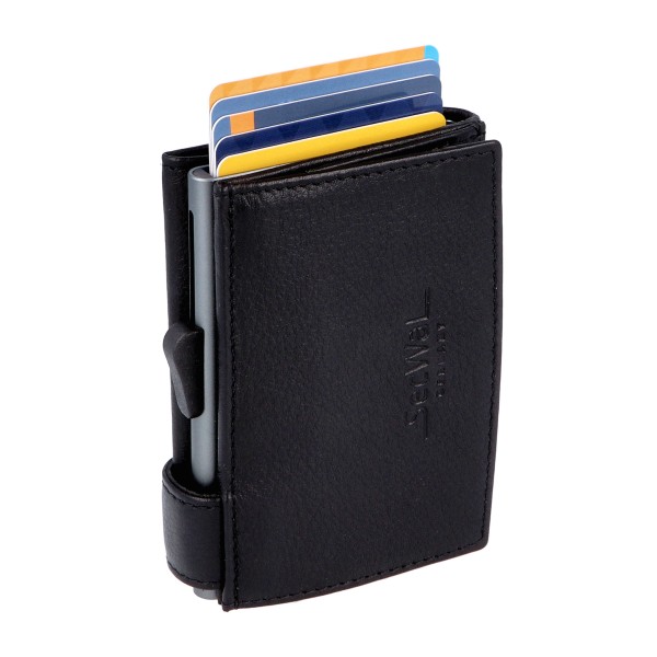 SecWal SecWal Kartenetui mit Münzfach Wiener Schachtel SecWal SecWal Kartenetui mit Münzfach Wiener Schachtel