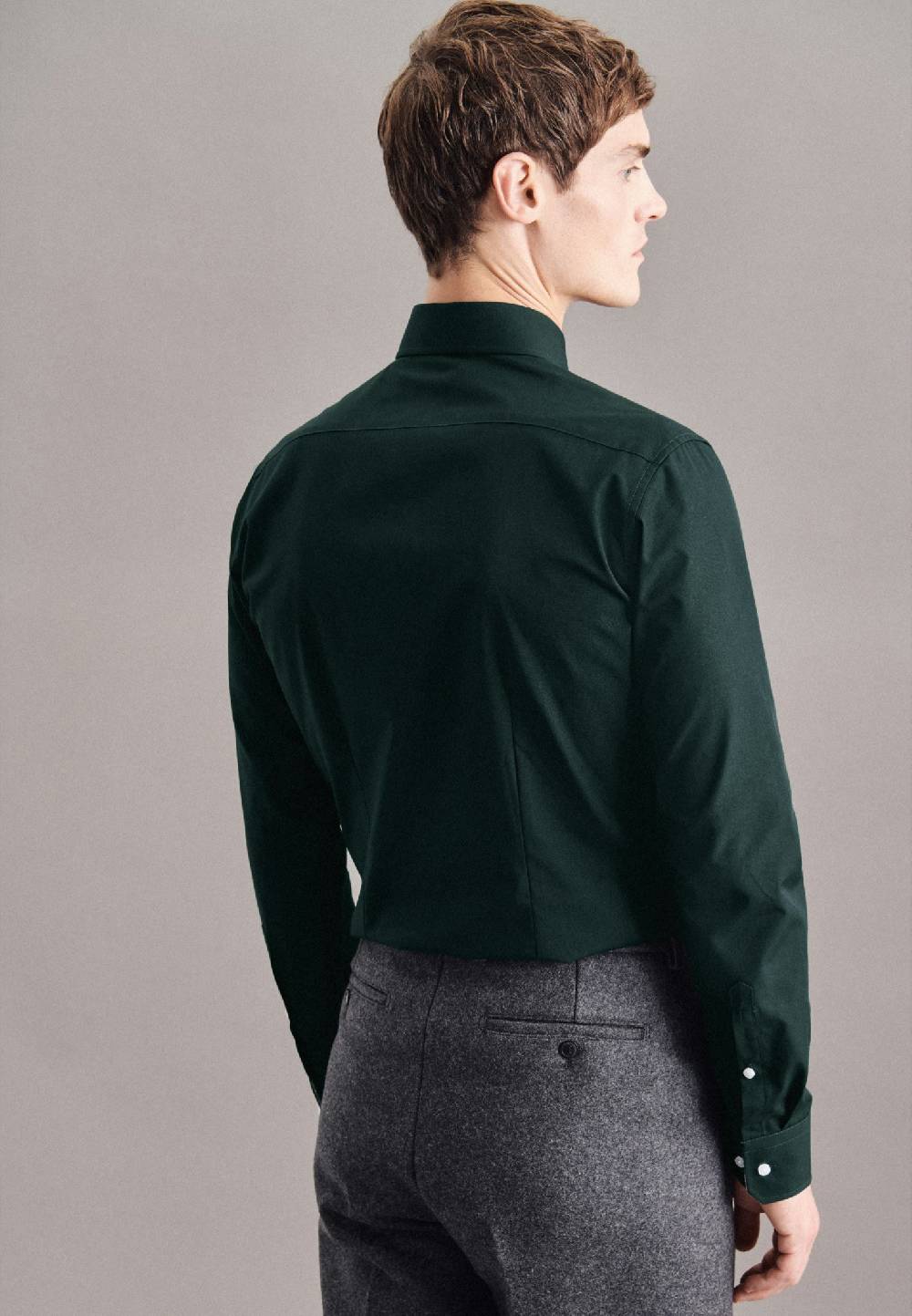 Seidensticker Bügelfreies Fil A Fil Business Hemd In X-Slim Mit Kentkragen