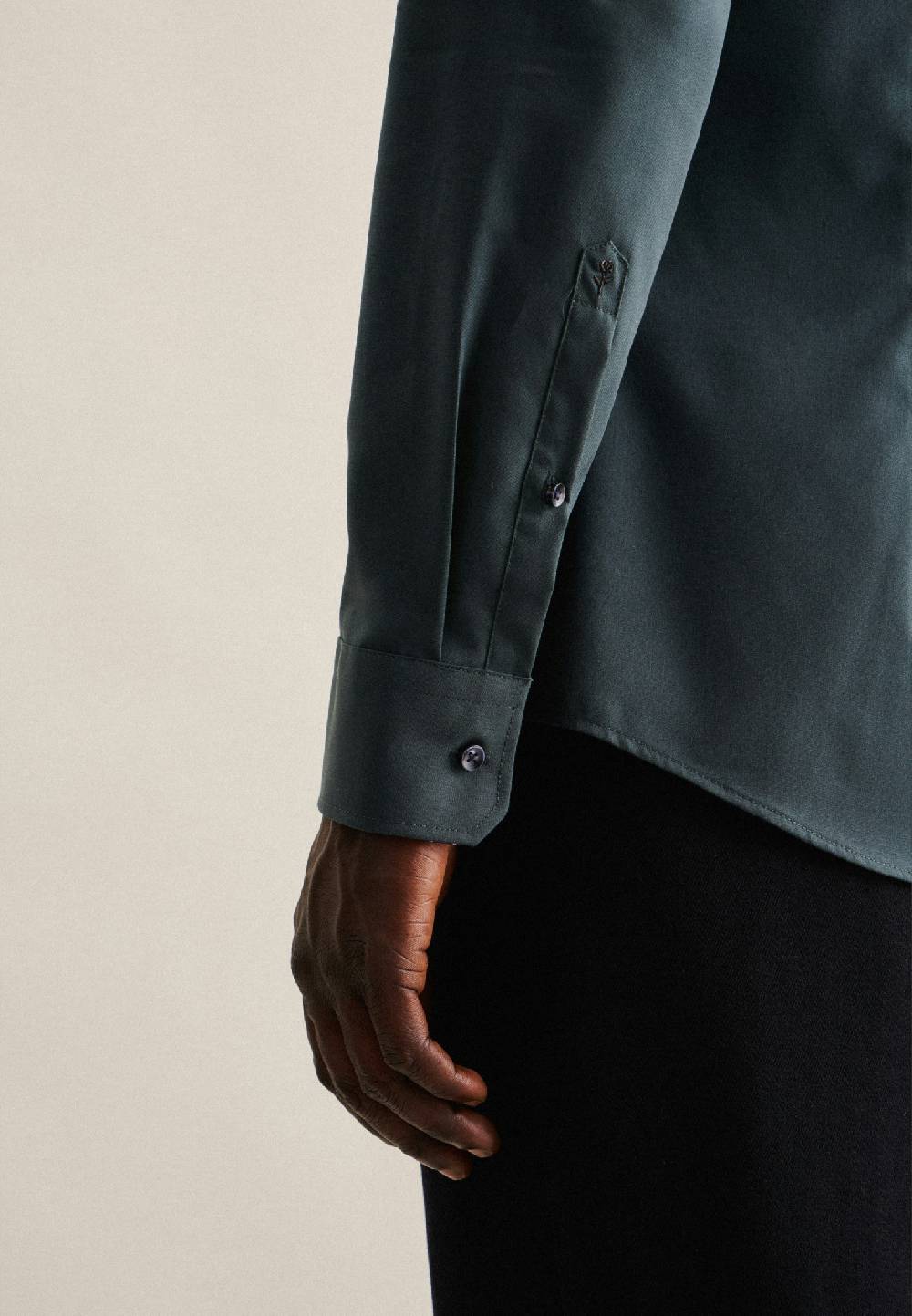 Seidensticker Bügelfreies Fil A Fil Business Hemd In X-Slim Mit Kentkragen