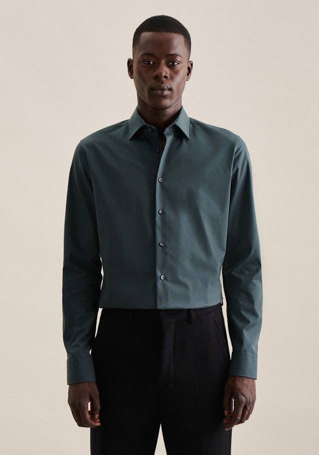 Seidensticker Bügelfreies Fil A Fil Business Hemd In X-Slim Mit Kentkragen