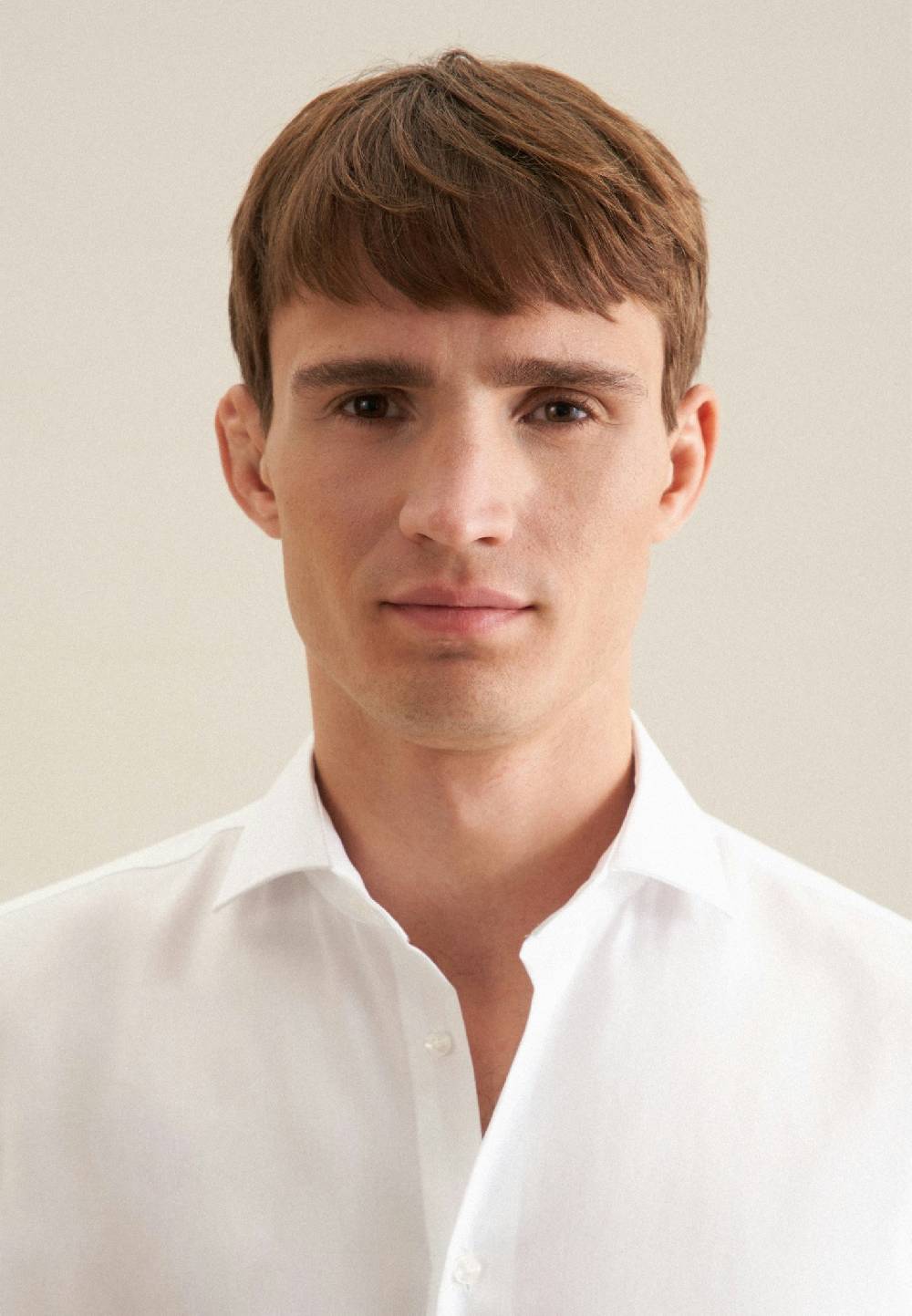 Seidensticker Bügelfreies Oxfordhemd In Slim Mit Kentkragen