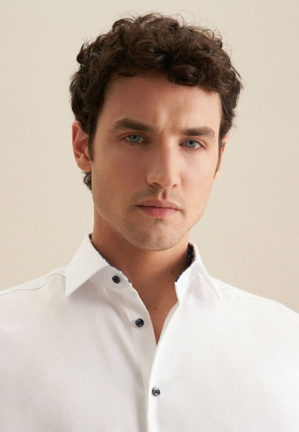 Seidensticker Bügelfreies Popeline Business Hemd In Regular Mit Kentkragen