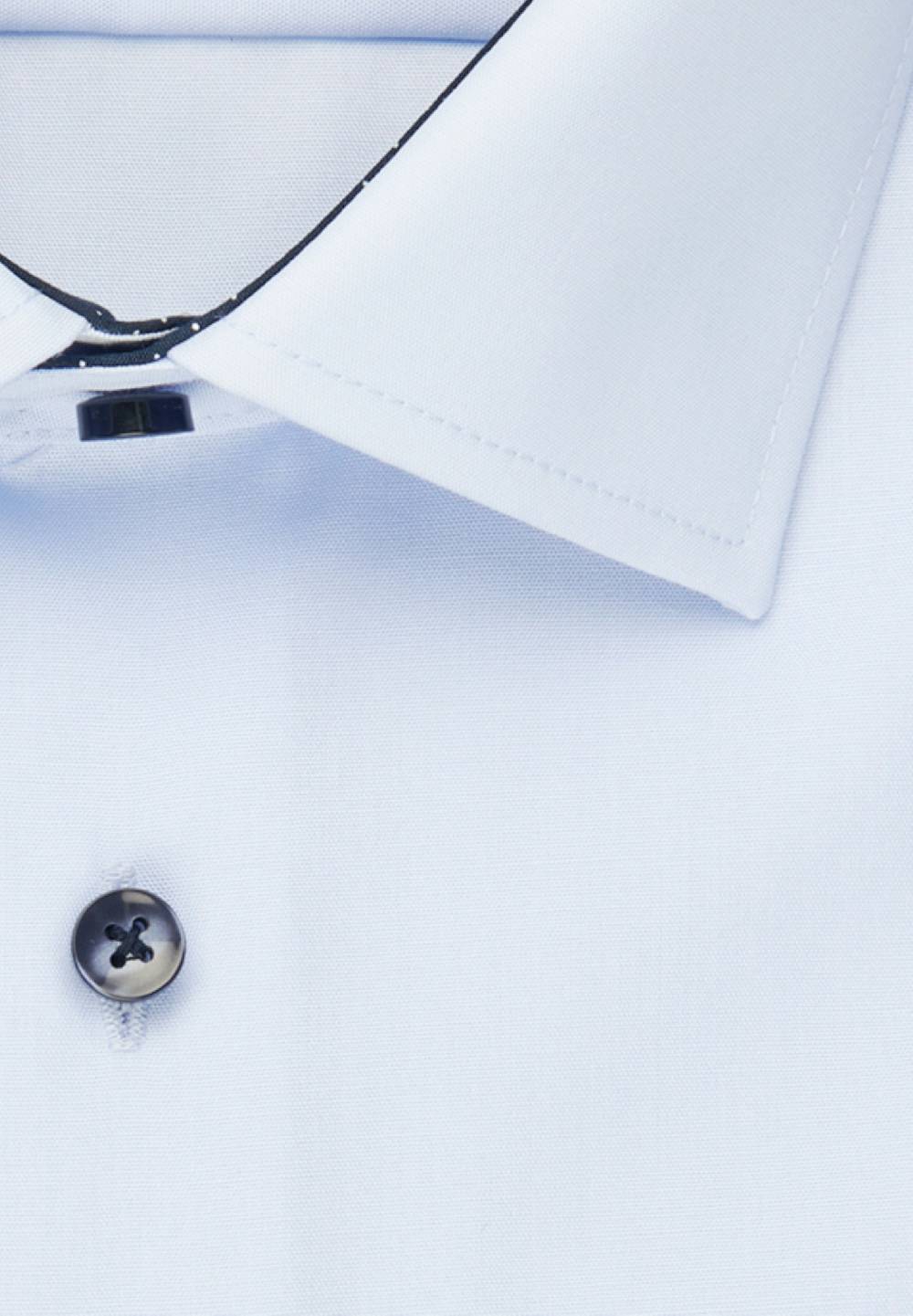 Seidensticker Bügelfreies Popeline Business Hemd In Shaped Mit Kentkragen Und Extra Langem Arm