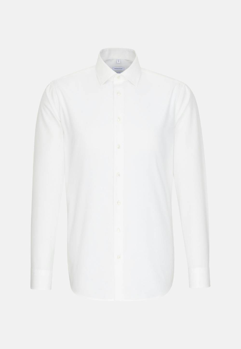 Seidensticker Bügelfreies Popeline Business Hemd In Shaped Mit Kentkragen