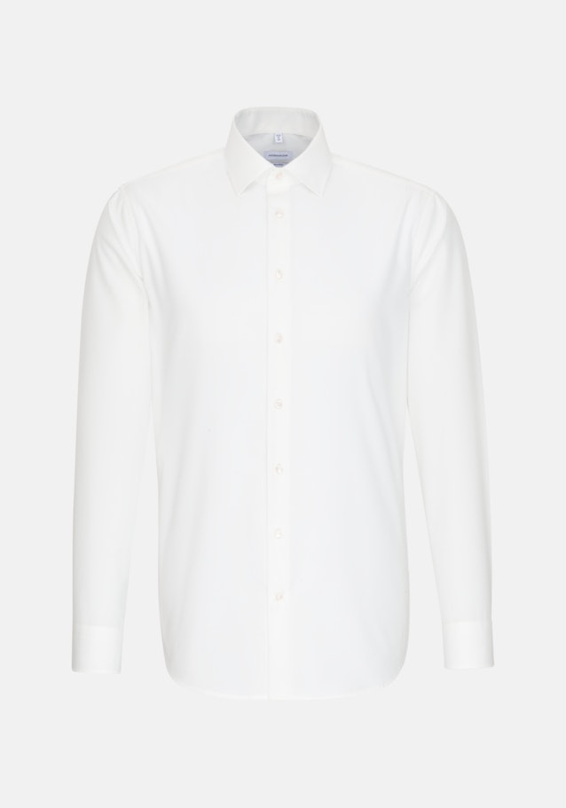 Seidensticker Bügelfreies Popeline Business Hemd In Shaped Mit Kentkragen