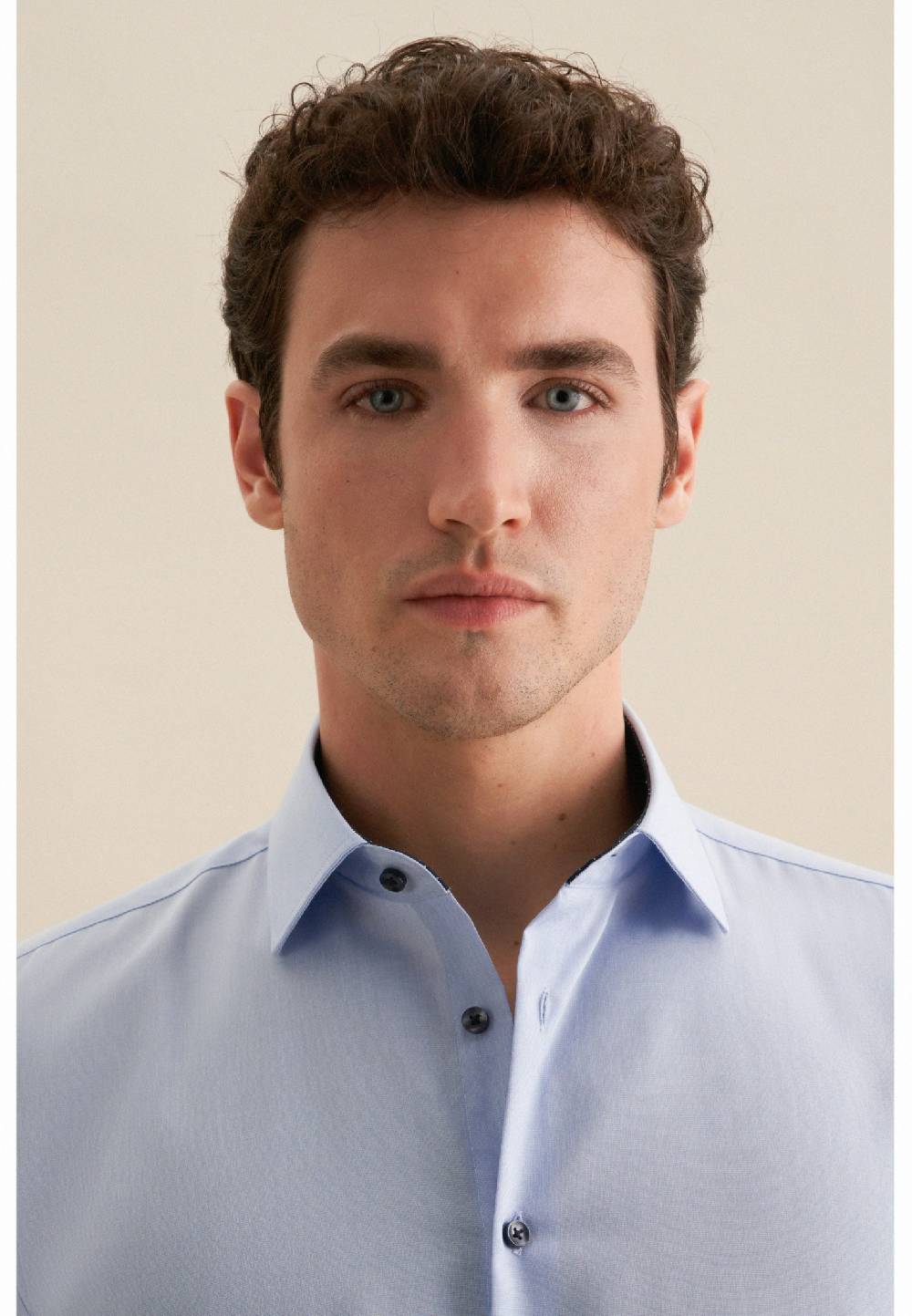 Seidensticker Bügelfreies Popeline Business Hemd In Slim Mit Kentkragen