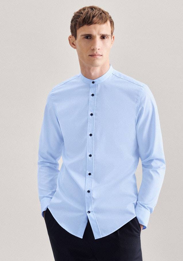 Seidensticker Bügelfreies Popeline Business Hemd in Slim mit Stehkragen Seidensticker Bügelfreies Popeline Business Hemd in Slim mit Stehkragen