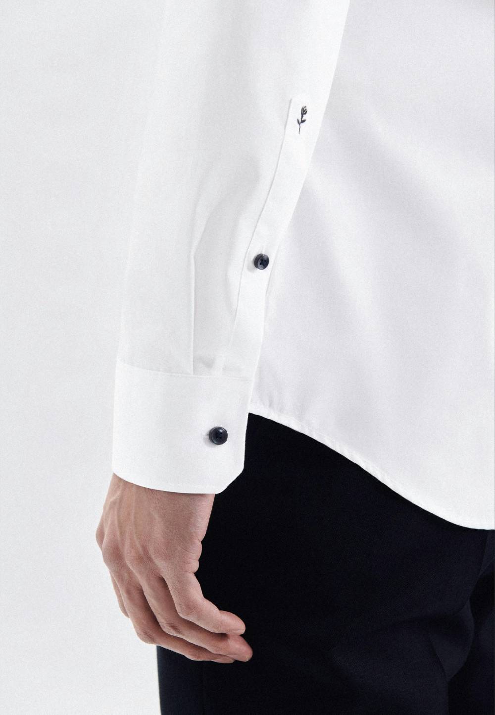 Seidensticker Bügelfreies Popeline Business Hemd In X-Slim Mit Kentkragen