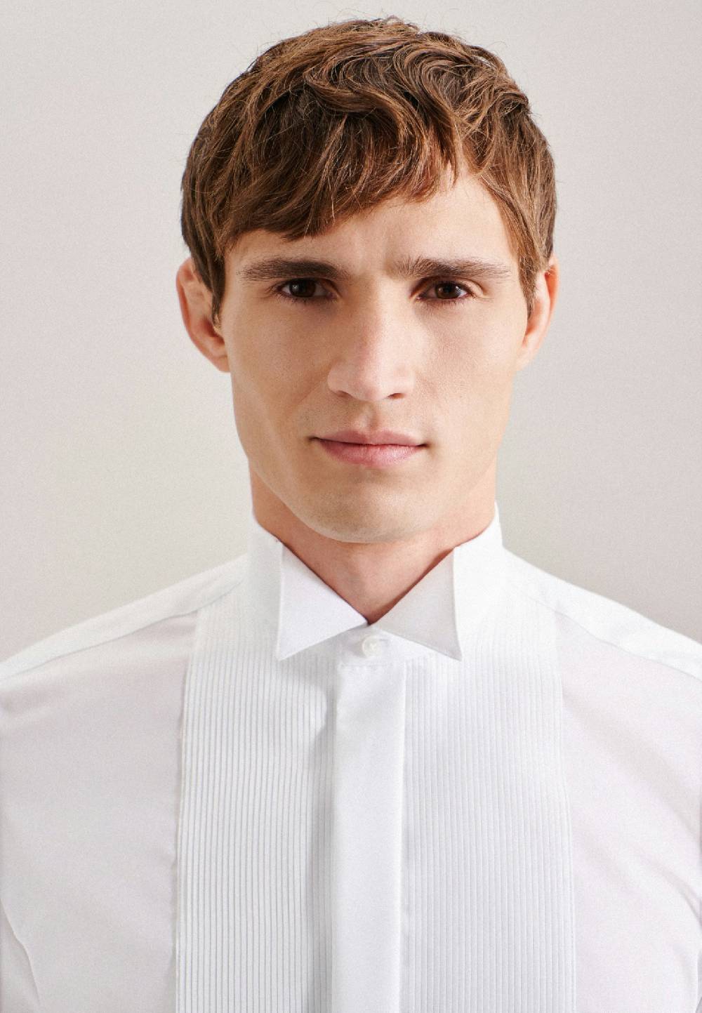 Seidensticker Bügelfreies Popeline Smokinghemd In Slim Mit Kläppchenkragen