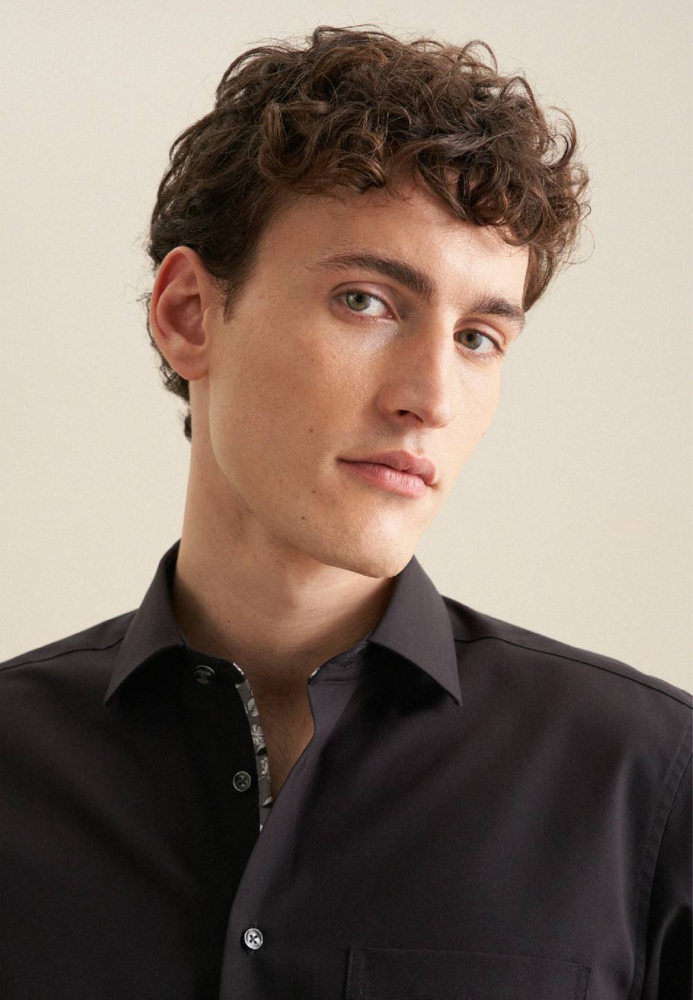 Seidensticker Bügelfreies Struktur Business Hemd In Comfort Mit Kentkragen