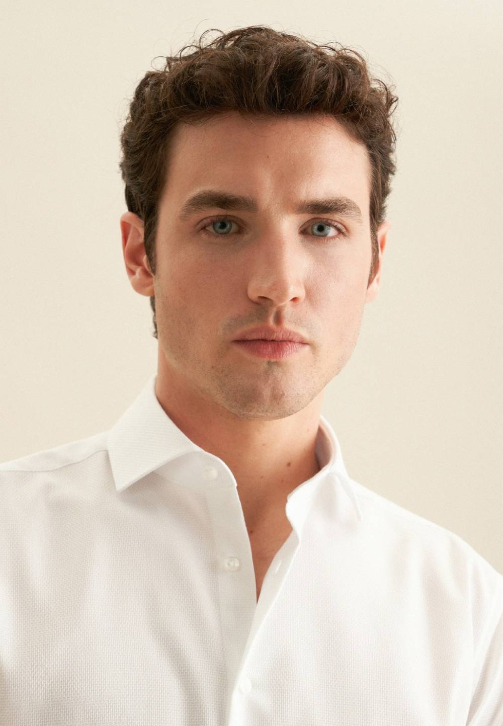 Seidensticker Bügelfreies Struktur Business Hemd In Regular Mit Kentkragen