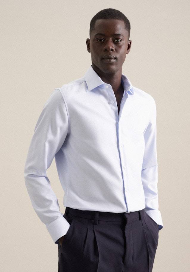 Seidensticker Bügelfreies Struktur Business Hemd in Slim mit Kentkragen Seidensticker Bügelfreies Struktur Business Hemd in Slim mit Kentkragen