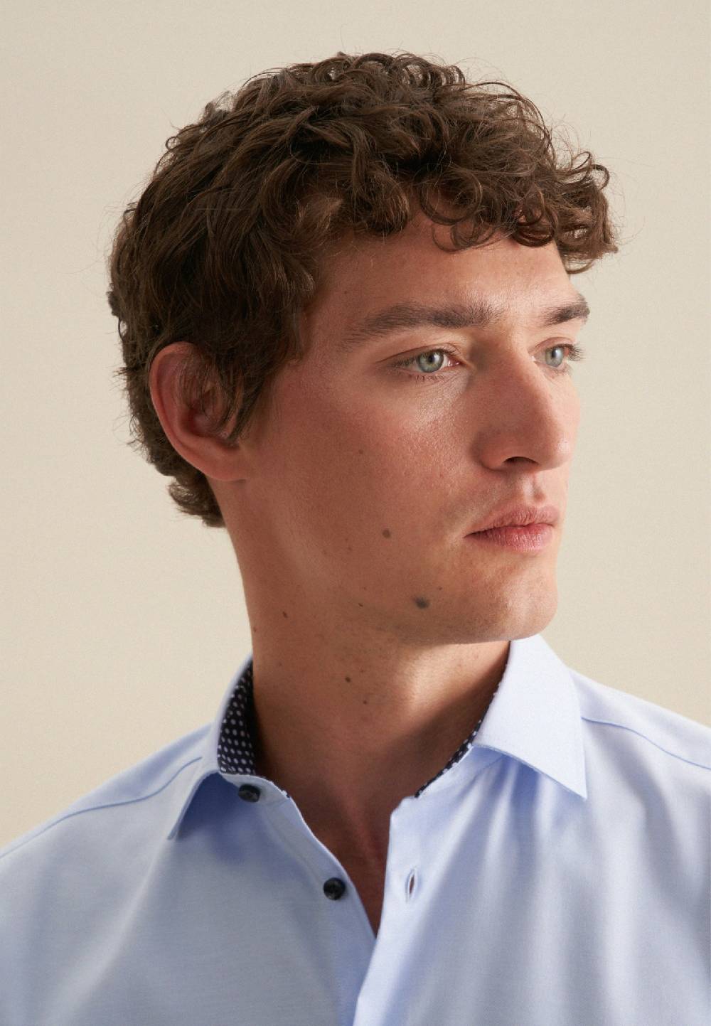 Seidensticker Bügelfreies Twill Business Hemd In Comfort Mit Kentkragen