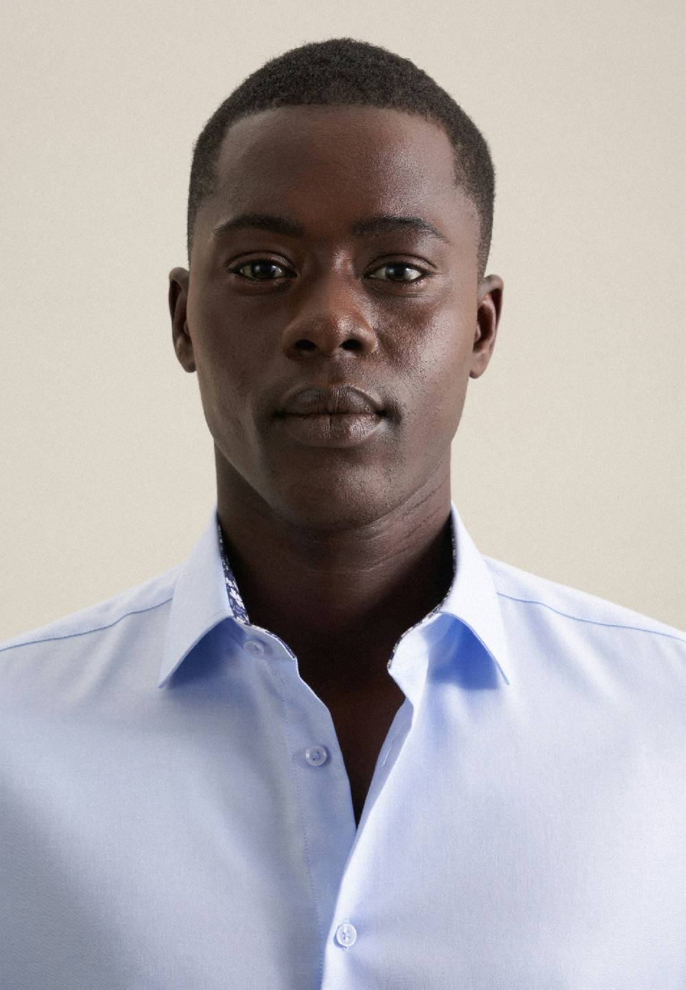 Seidensticker Bügelfreies Twill Business Hemd In Shaped Mit Kentkragen