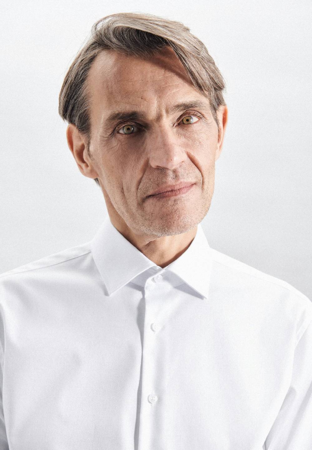 Seidensticker Bügelfreies Twill Business Hemd In Shaped Mit Kentkragen