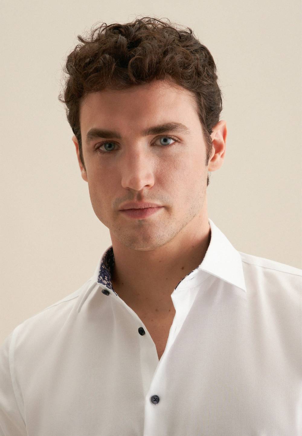 Seidensticker Bügelfreies Twill Business Hemd In Shaped Mit Kentkragen